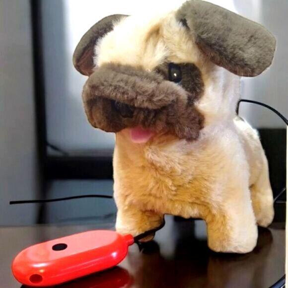 REMOTE CONTROL  Cutest BATTERY OPERATED TOY  fluffy PUPPY - Picture 4 of 11